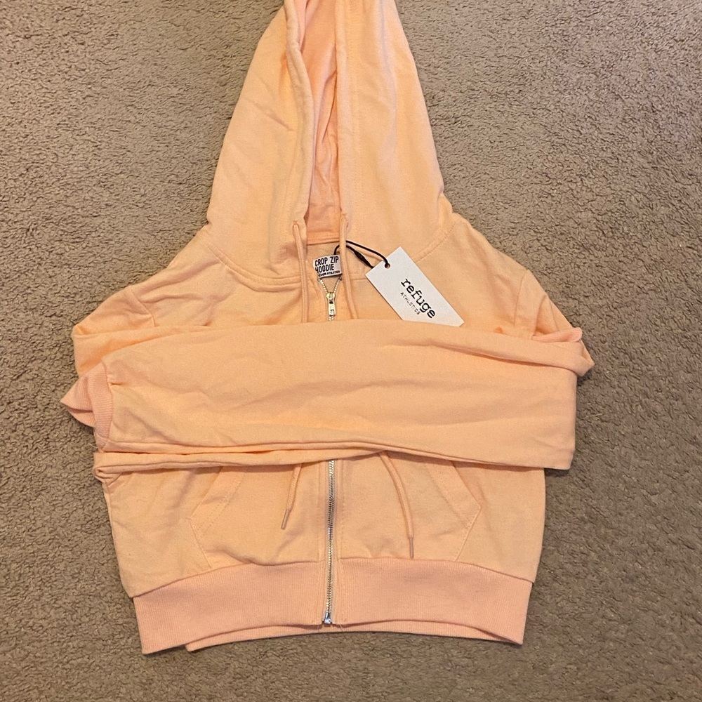 Womens Crop top Hoodie